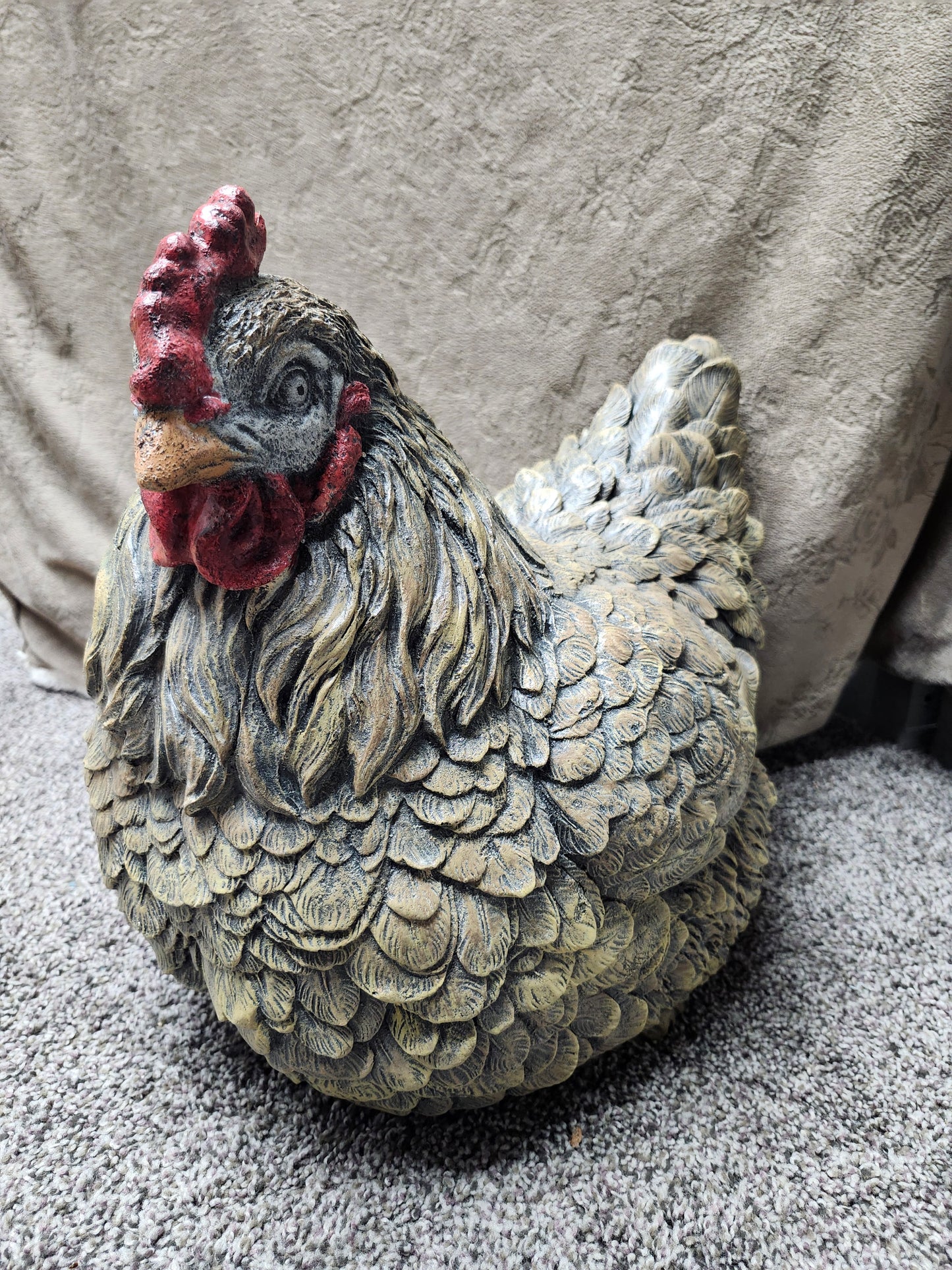Hen setting large