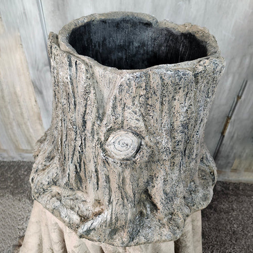 tree stump planter pot Stump planter – Carriage House Studio LLC