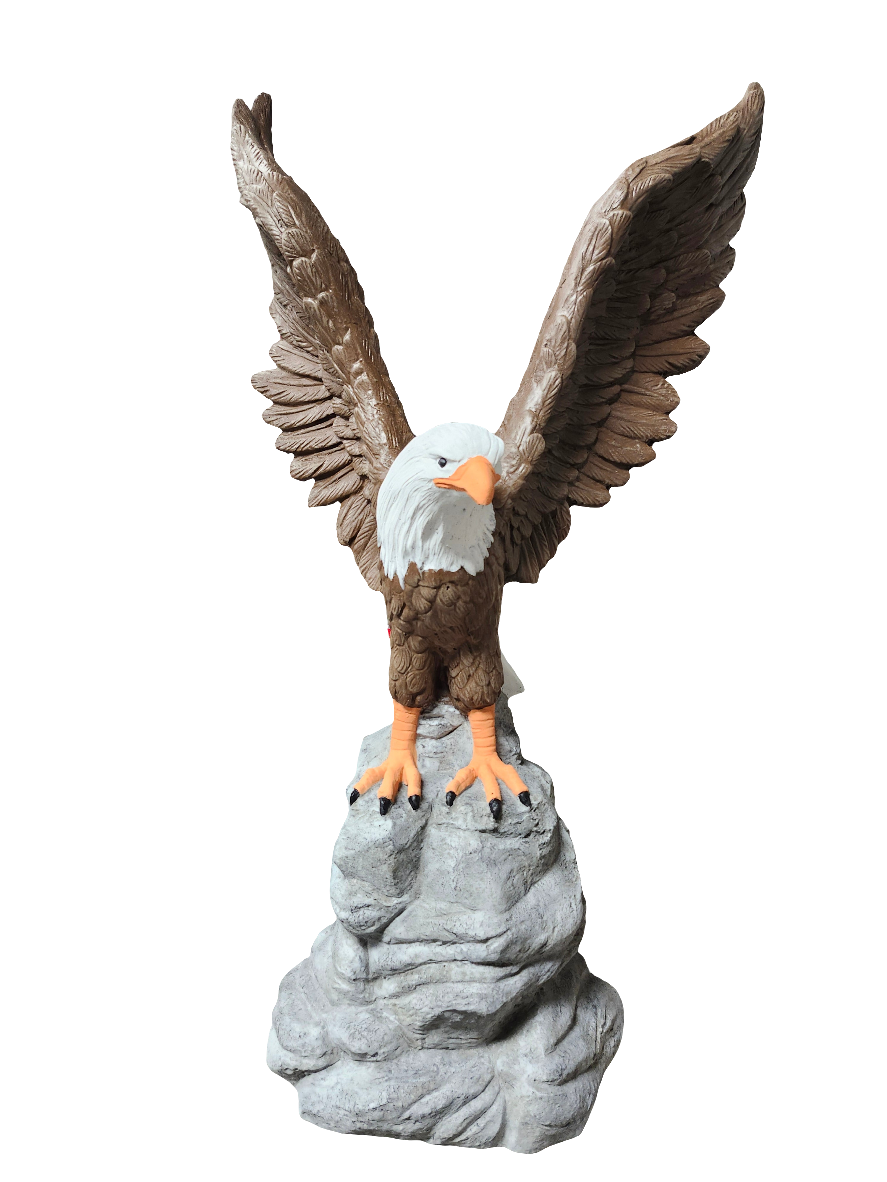 Eagle facing Left, wings up