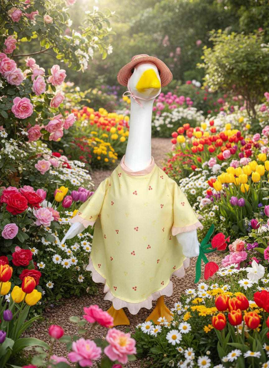 Lady Gardener goose outfit