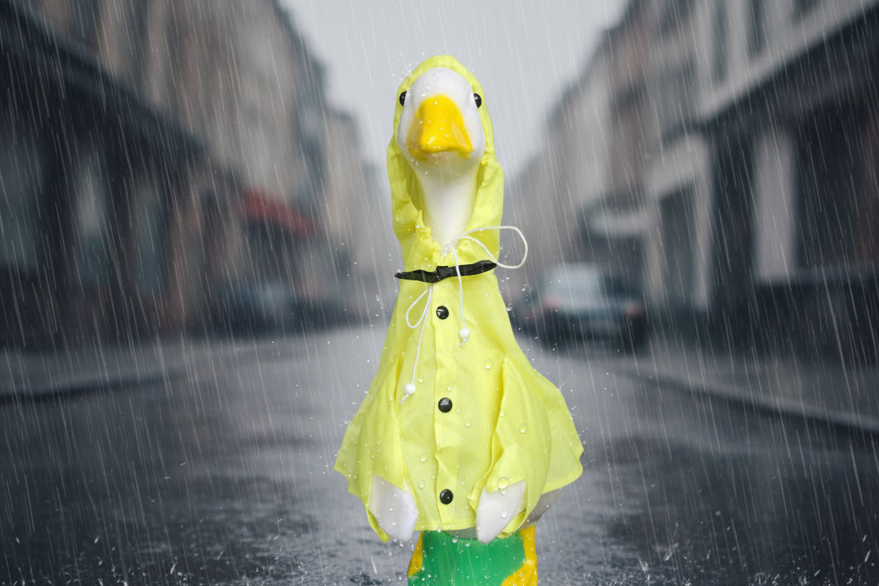 Poncho goose outfit