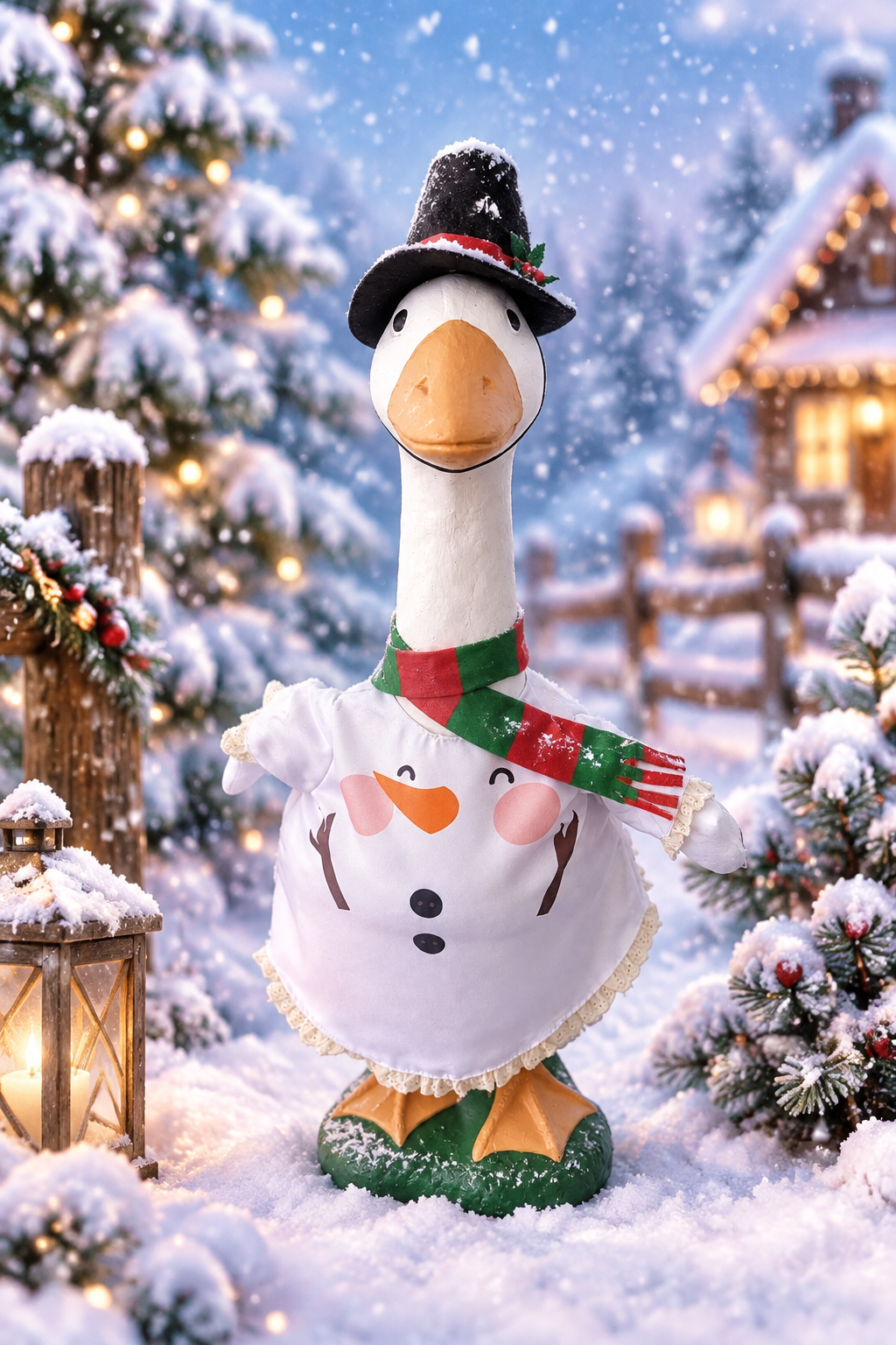 Snowman goose outfit