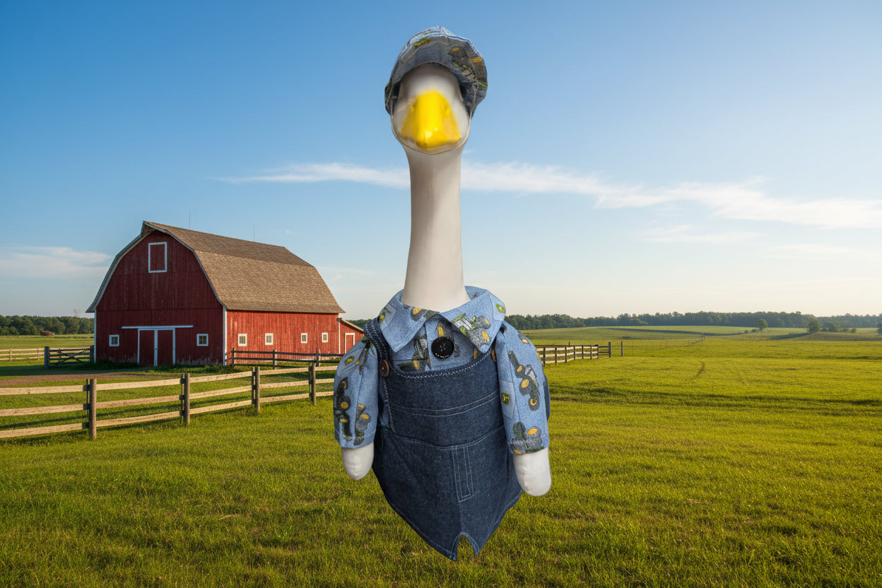 Classic gander goose outfit with wings