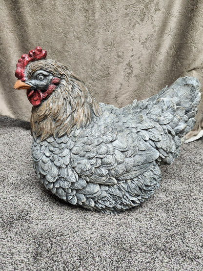 Hen setting large