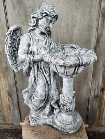 Angel with bowl