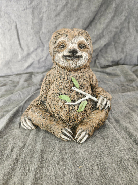 Sloth with branch