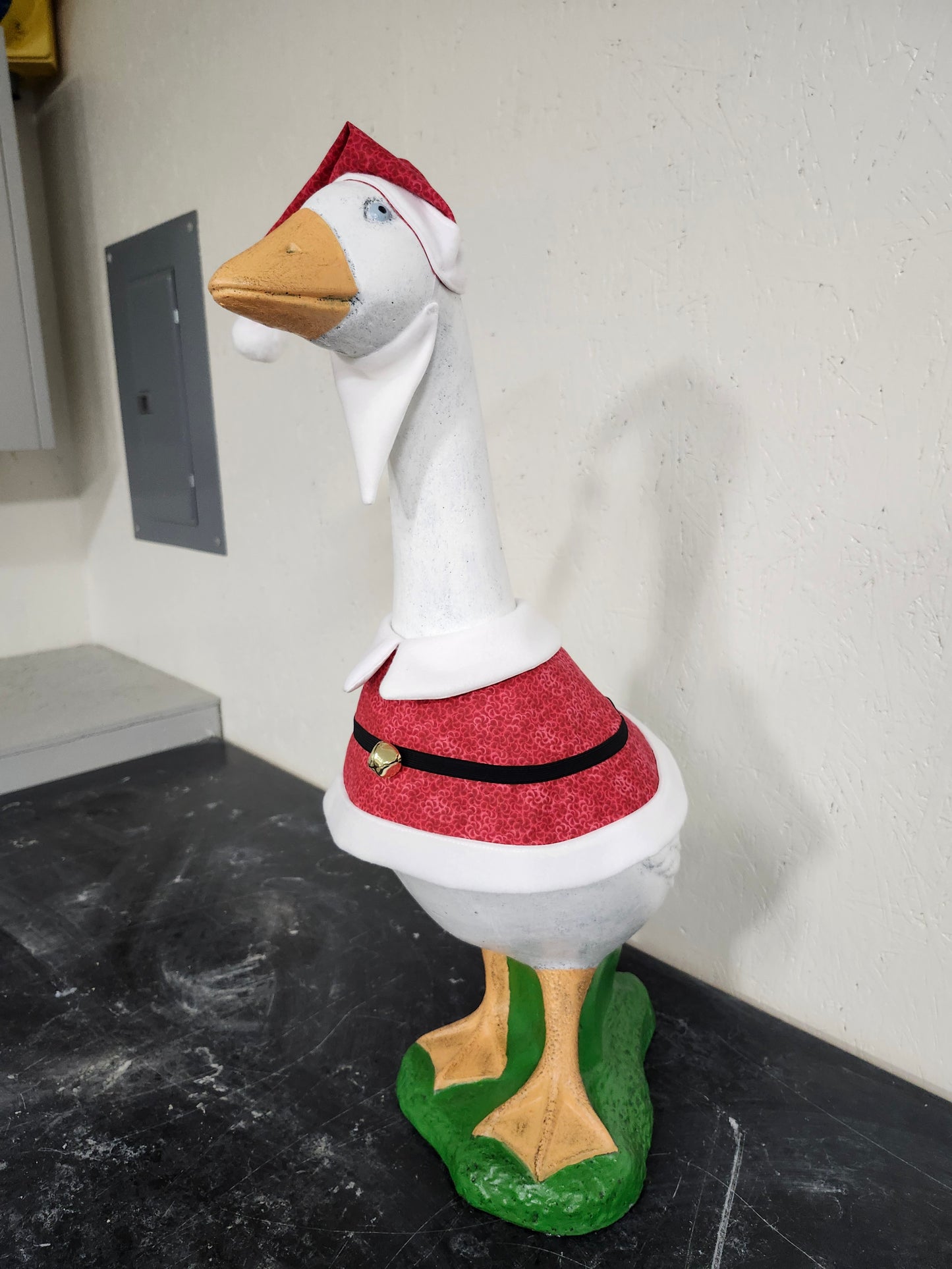 Santa Claus goose outfit (goose not included)