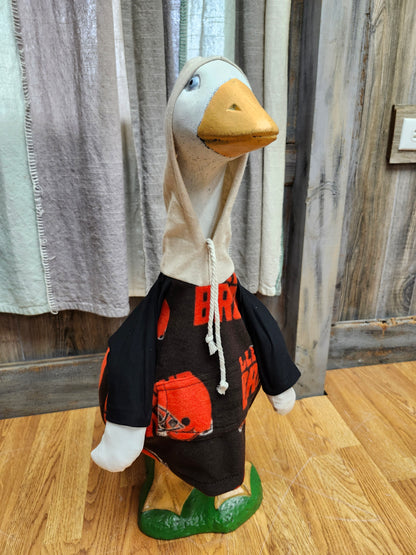 Browns hoodie goose outfit with wings