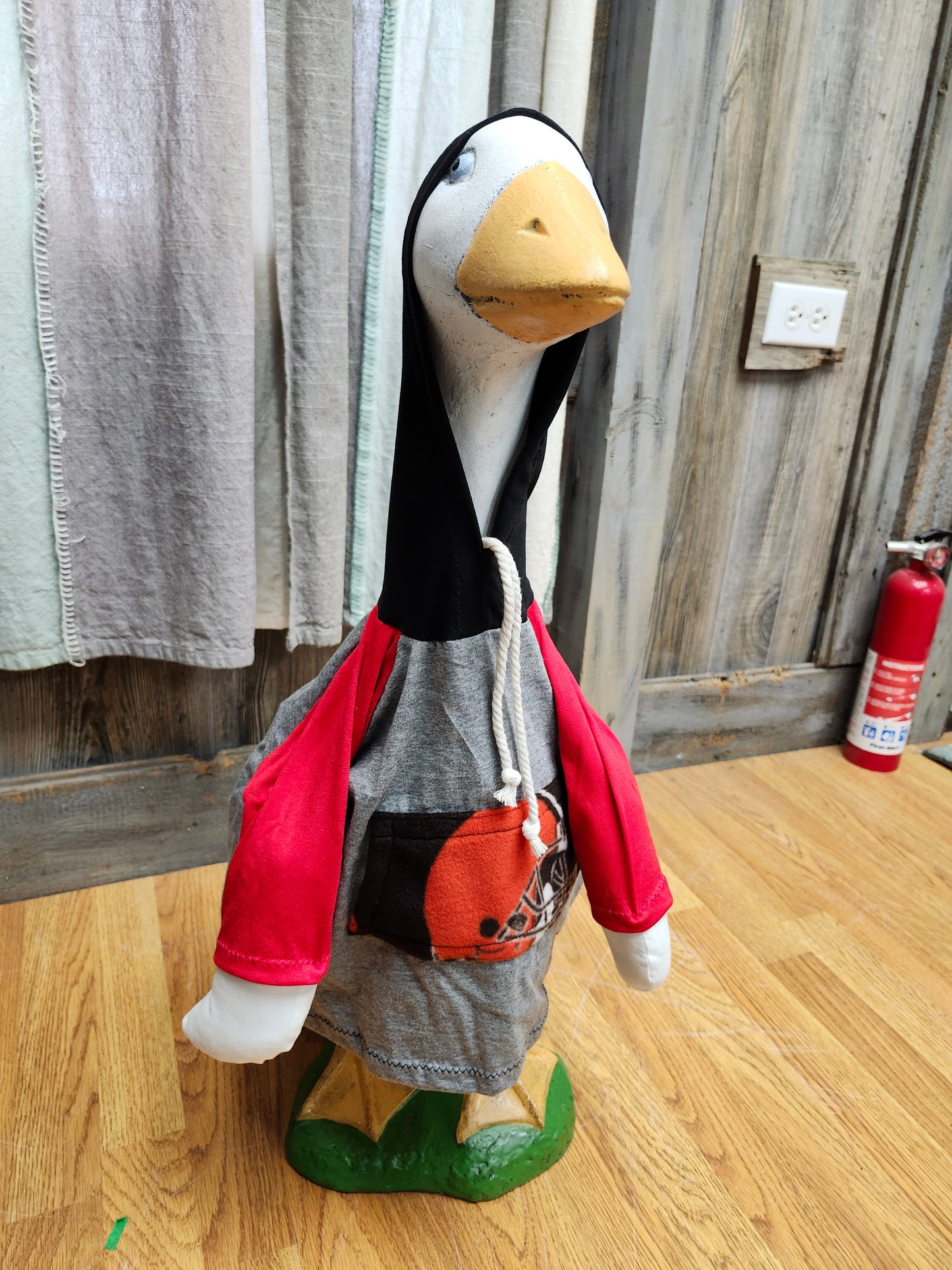 Browns hoodie goose outfit with wings