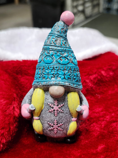 Winter whimsy girl gnome