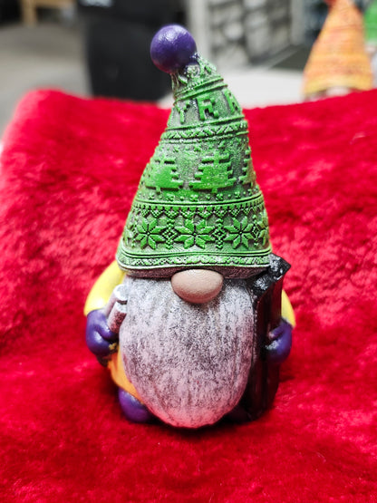 Winter whimsy gnome man