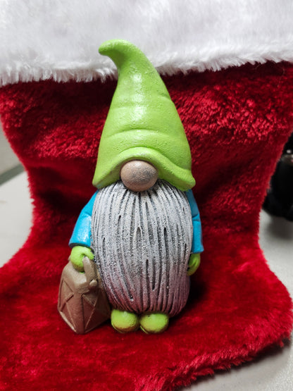 Gnome man with bag