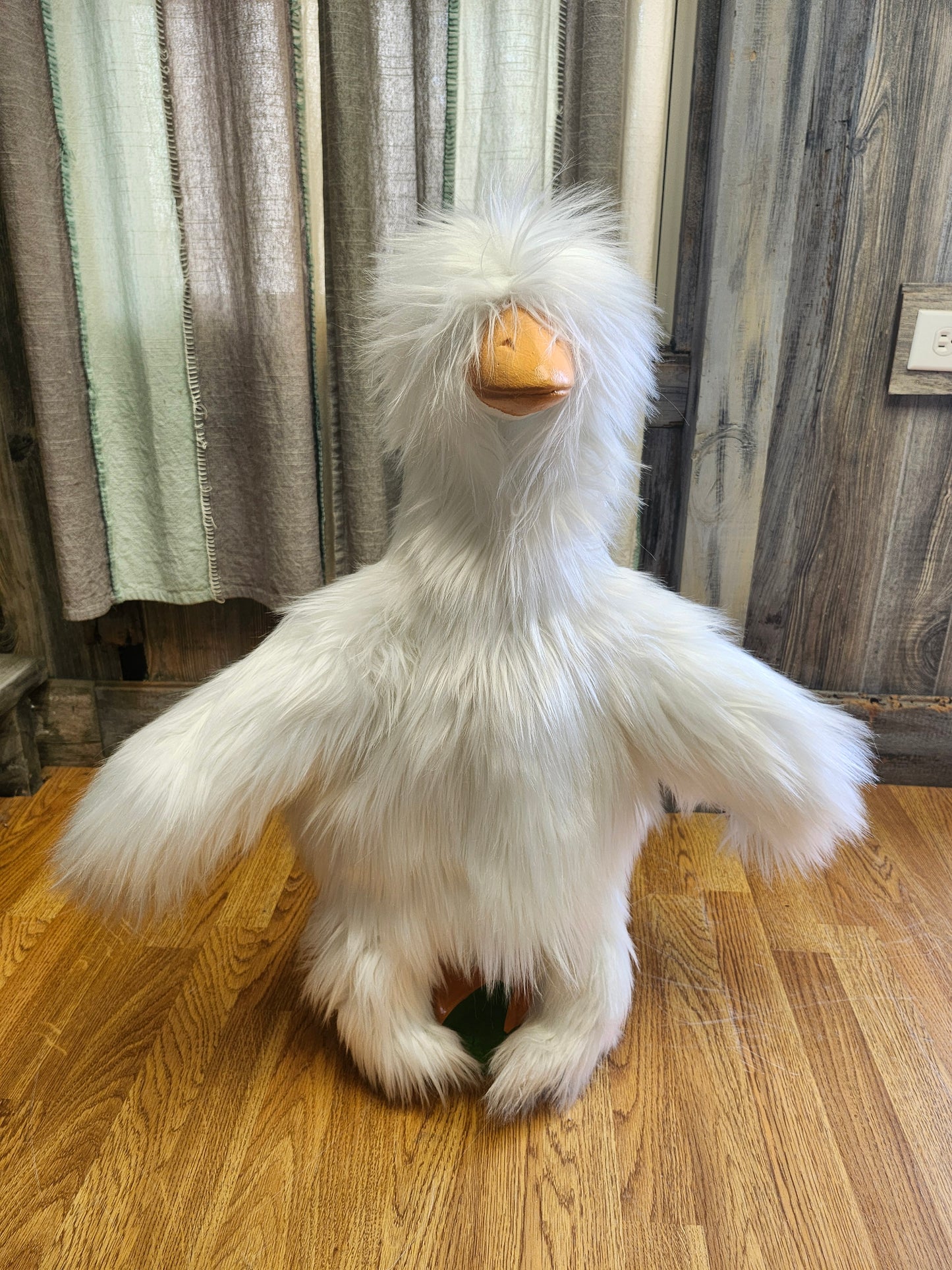 White yeti goose outfit