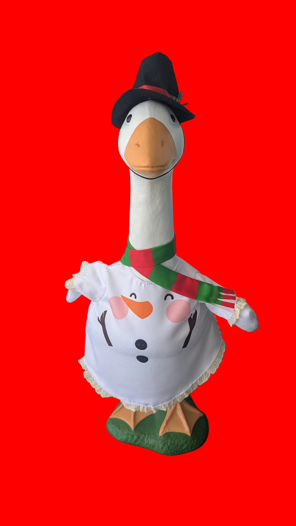 Snowman goose outfit