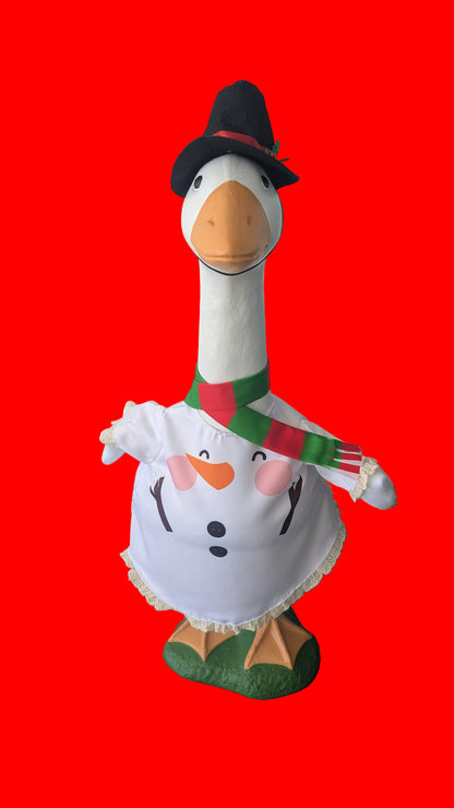 Snowman goose outfit