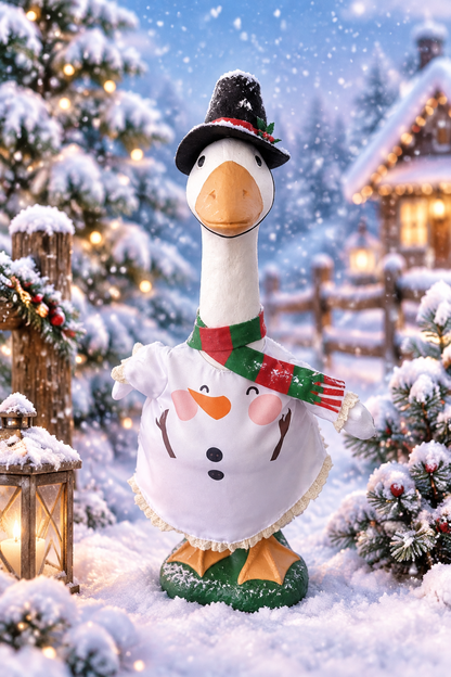 Snowman goose outfit