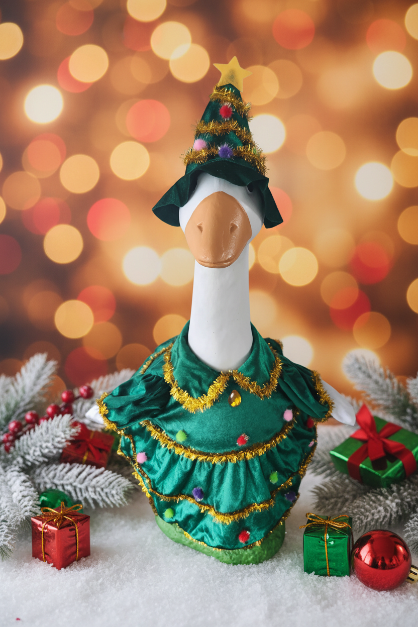 Christmas tree dress