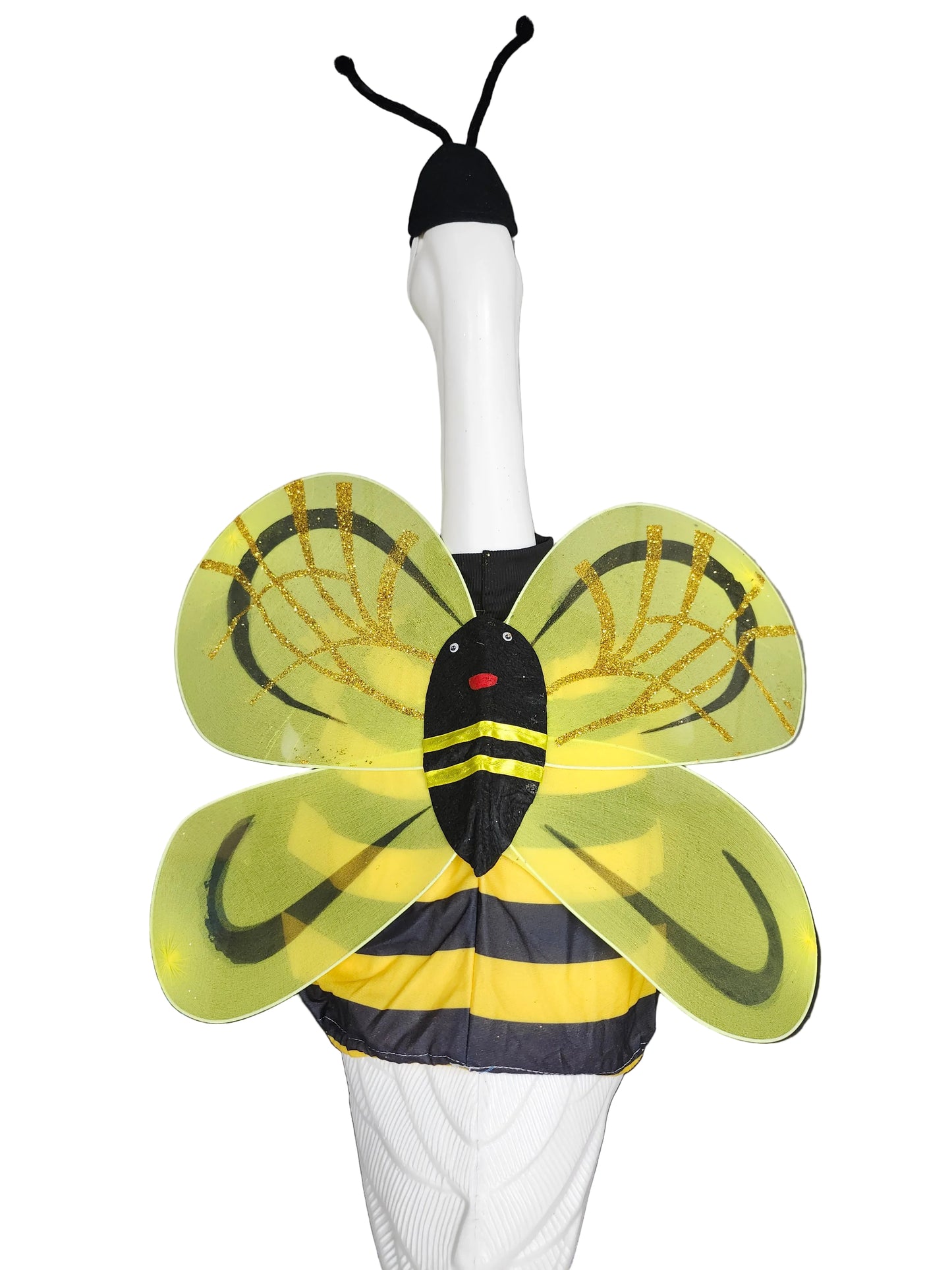 Bee with wings goose outfit