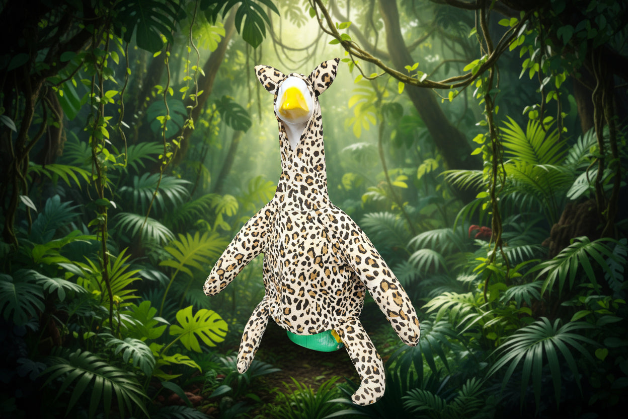 Leopard goose outfit